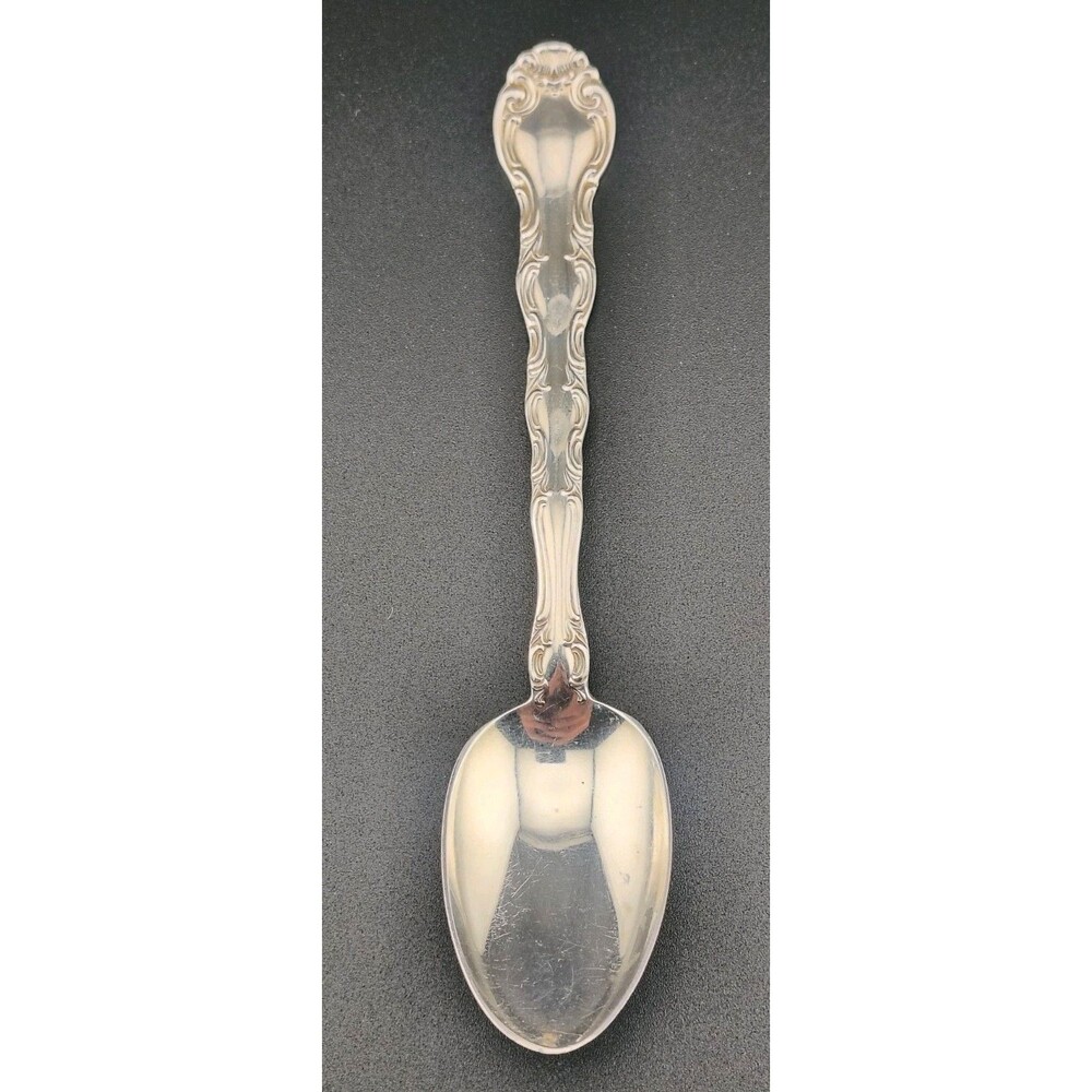 Alvin .925 Sterling Silver French Scroll Pattern Teaspoon 6" - 28 Grams